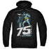 BATMAN/ROOFTOP - ADULT PULLOVER HOODIE - BLACK