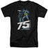 BATMAN/ROOFTOP - S/S ADULT TALL 18/1 - BLACK