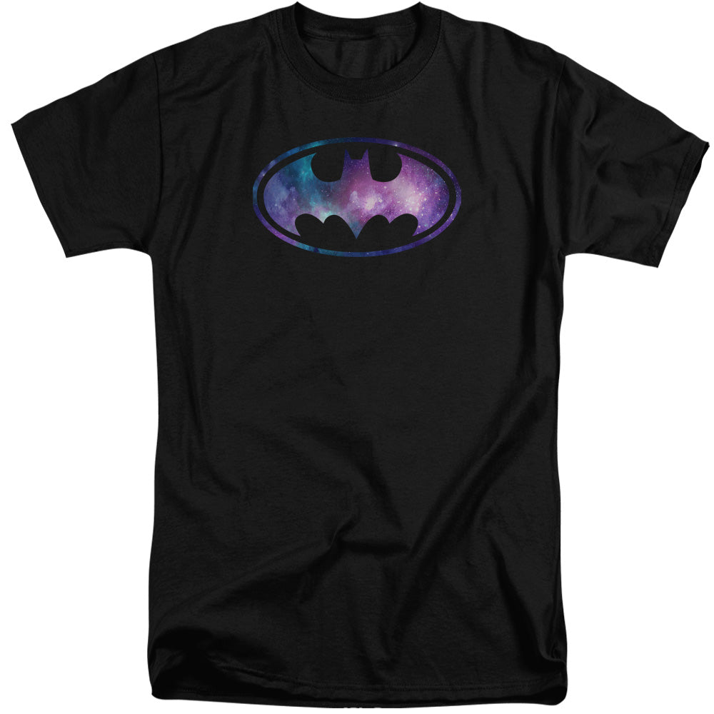 BATMAN/GALAXY SIGNAL - S/S ADULT TALL 18/1 - BLACK
