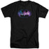 BATMAN/GALAXY SIGNAL - S/S ADULT TALL 18/1 - BLACK