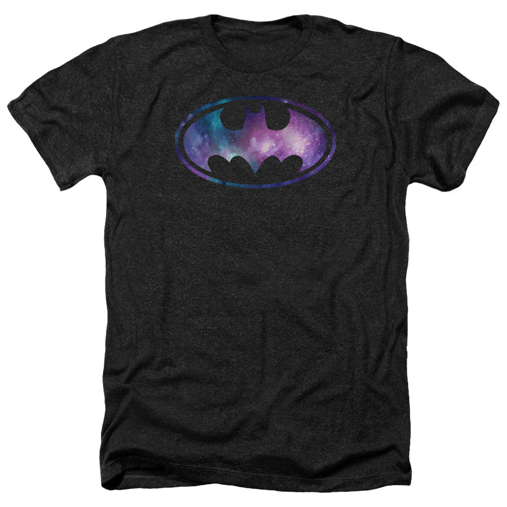 BATMAN/GALAXY SIGNAL - ADULT HEATHER - BLACK