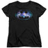 BATMAN/GALAXY 2 SIGNAL - S/S WOMENS TEE - BLACK