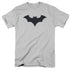 BATMAN/52 TITLE LOGO - S/S ADULT 18/1 - SILVER