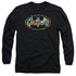 BATMAN/HAWAIIAN BAT -  L/S ADULT 18/1  - BLACK