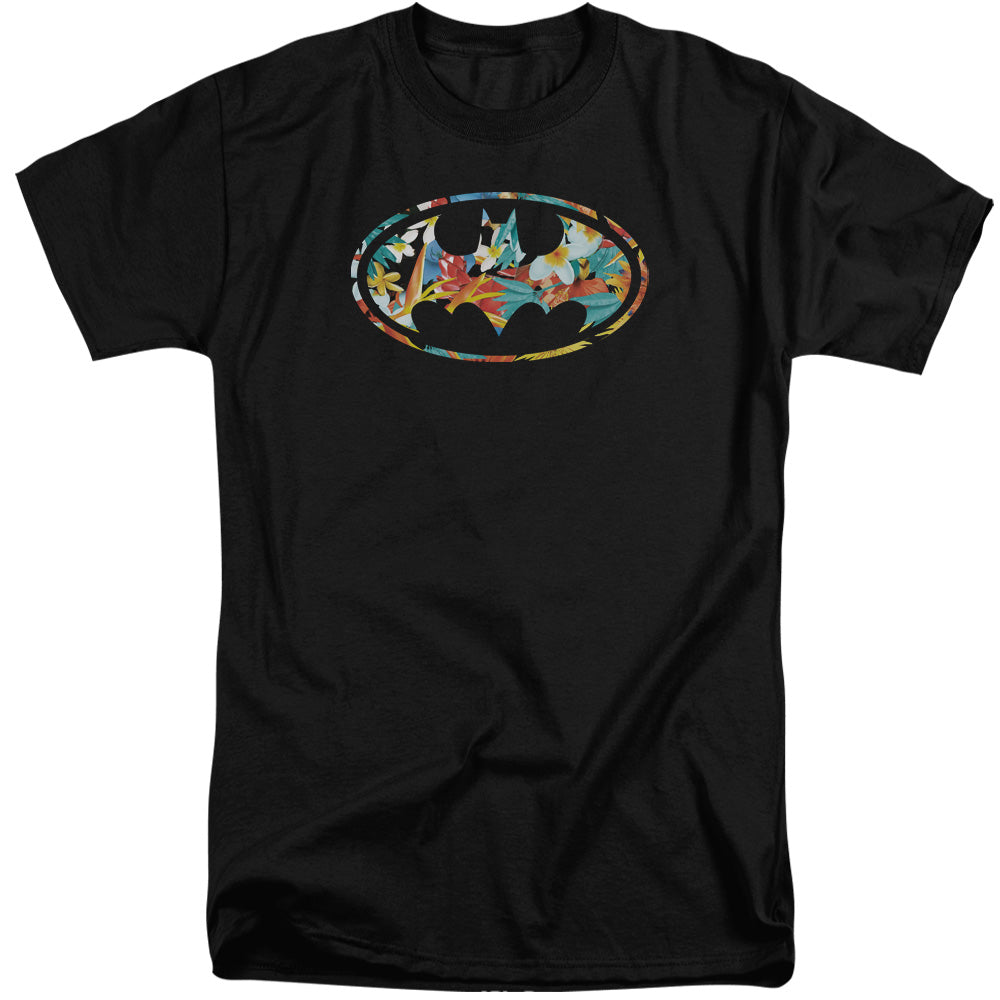 BATMAN/HAWAIIAN BAT - S/S ADULT TALL 18/1 - BLACK