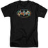BATMAN/HAWAIIAN BAT - S/S ADULT TALL 18/1 - BLACK