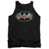 BATMAN/HAWAIIAN BAT - ADULT TANK - BLACK