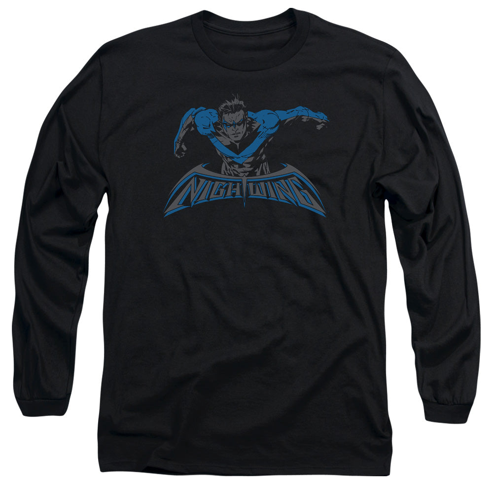 BATMAN/WING OF THE NIGHT -  L/S ADULT 18/1  - BLACK