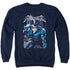 BATMAN/A LEGACY - ADULT CREWNECK SWEATSHIRT - NAVY