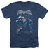BATMAN/A LEGACY - ADULT HEATHER - NAVY