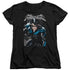 BATMAN/A LEGACY - S/S WOMENS TEE - BLACK