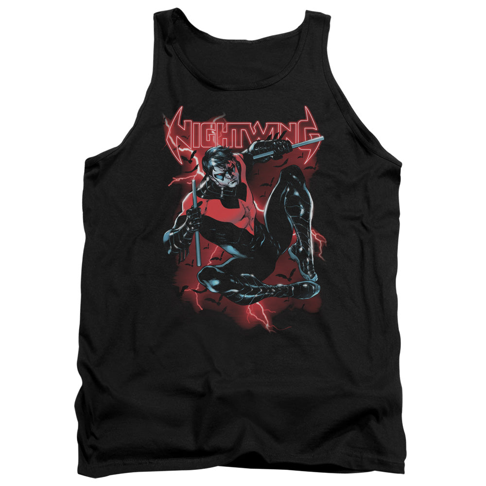 BATMAN/LIGHTWING - ADULT TANK - BLACK