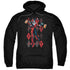 BATMAN/POW POW - ADULT PULLOVER HOODIE - BLACK