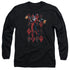BATMAN/POW POW -  L/S ADULT 18/1  - BLACK