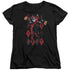BATMAN/POW POW - S/S WOMENS TEE - BLACK