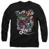 BATMAN/DEATH BY LOVE -  L/S ADULT 18/1  - BLACK