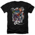 BATMAN/DEATH BY LOVE - ADULT HEATHER - BLACK