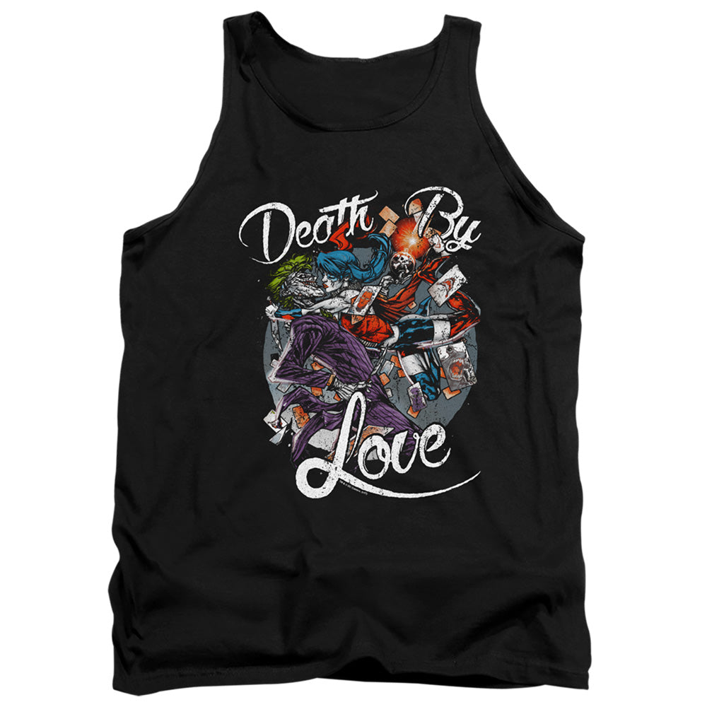 BATMAN/DEATH BY LOVE - ADULT TANK - BLACK
