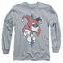 BATMAN/PROFILING -  L/S ADULT 18/1  - ATHLETIC HEATHER