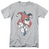 BATMAN/PROFILING - S/S ADULT 18/1  -  ATHLETIC HEATHER