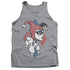 BATMAN/PROFILING - ADULT TANK - ATHLETIC HEATHER