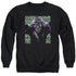 BATMAN/INSANITY - ADULT CREWNECK SWEATSHIRT - BLACK