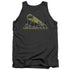 BATMAN/GOTHAM SKYLINE - ADULT TANK - CHARCOAL