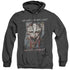 BATMAN/JUST FOR LAUGHS - ADULT HEATHER HOODIE - BLACK