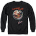 BATMAN/LOOKING GOOD - ADULT CREWNECK SWEATSHIRT - BLACK