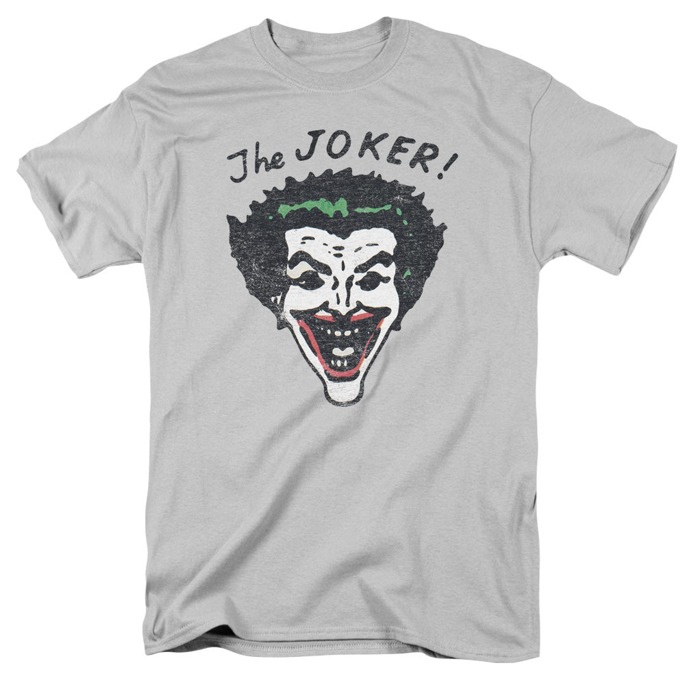 BATMAN/RETRO JOKER - S/S ADULT 18/1 - SILVER