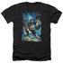 BATMAN/STORMY DARK KNIGHT - ADULT HEATHER - BLACK