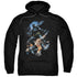 BATMAN/GOTHAM KNIGHT - ADULT PULLOVER HOODIE - BLACK