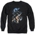 BATMAN/GOTHAM KNIGHT - ADULT CREWNECK SWEATSHIRT - BLACK