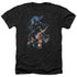 BATMAN/GOTHAM KNIGHT - ADULT HEATHER - BLACK