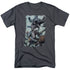 BATMAN/PUNCH - S/S ADULT 18/1  -  CHARCOAL
