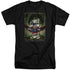 BATMAN ARKHAM ASYLUM/SPLIT LIP - S/S ADULT TALL 18/1 - BLACK