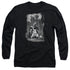 BATMAN/SKETCHY SHADOWS -  L/S ADULT 18/1  - BLACK
