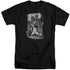 BATMAN/SKETCHY SHADOWS - S/S ADULT TALL 18/1 - BLACK