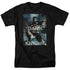 BATMAN/FIGHTING THE STORM - S/S ADULT 18/1 - BLACK