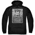 BATMAN/JOKER INMATE - ADULT PULLOVER HOODIE - BLACK