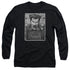 BATMAN/JOKER INMATE -  L/S ADULT 18/1  - BLACK