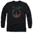 BATMAN/SMOKE & FIRE -  L/S ADULT 18/1  - BLACK