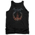 BATMAN/SMOKE & FIRE - ADULT TANK - BLACK
