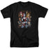 BATMAN/BAD GIRLS - S/S ADULT 18/1 - BLACK