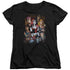 BATMAN/BAD GIRLS - S/S WOMENS TEE - BLACK