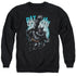 BATMAN/MOON KNIGHT - ADULT CREWNECK SWEATSHIRT - BLACK