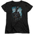 BATMAN/MOON KNIGHT - S/S WOMENS TEE - BLACK