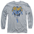 BATMAN/VINTAGE RUN -  L/S ADULT 18/1  - ATHLETIC HEATHER