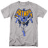 BATMAN/VINTAGE RUN - S/S ADULT 18/1 - ATHLETIC HEATHER