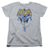 BATMAN/VINTAGE RUN - S/S WOMENS TEE - ATHLETIC HEATHER